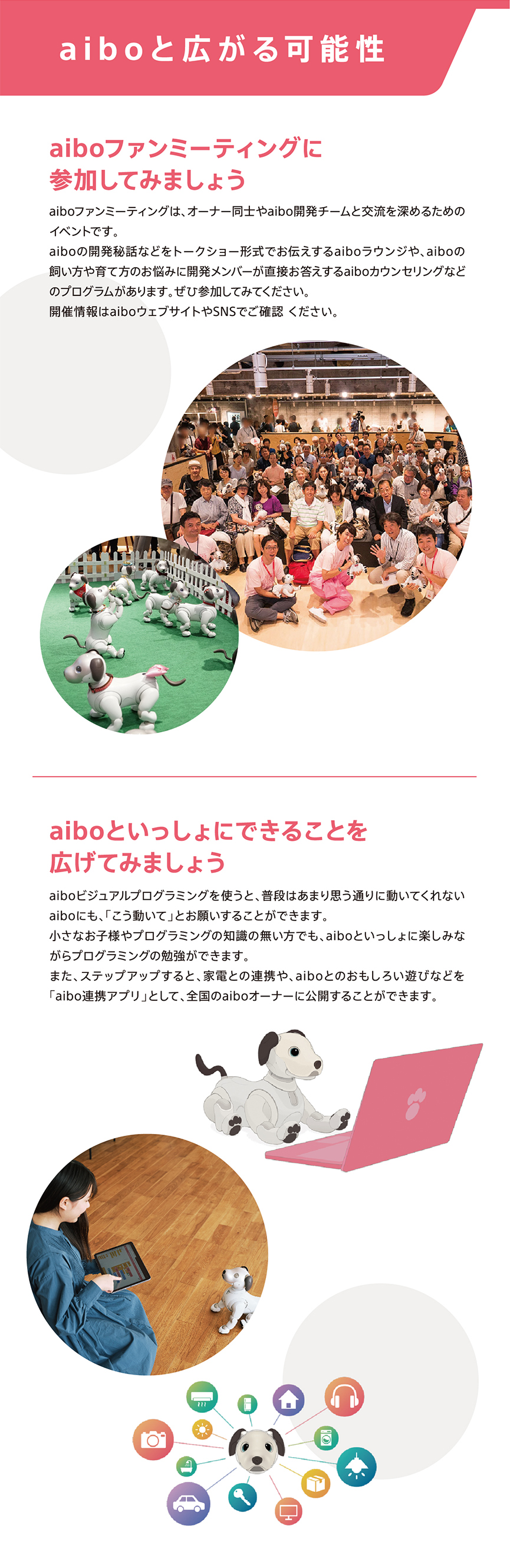 aiboと広がる可能性